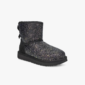 Ugg Classic Mini Bow Cosmos Klassiska Stövlar Dam Svarta (025614VRC)